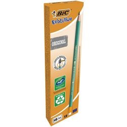 Potlood bic ecolutions evolution hb grijs