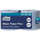 Wiper combi roll advanced tork 420 w2 2-laags blauw