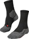 Falke ru3 anti-blaar lyocell functioneel materiaal hardloopsokken heren zwart - maat 44-45