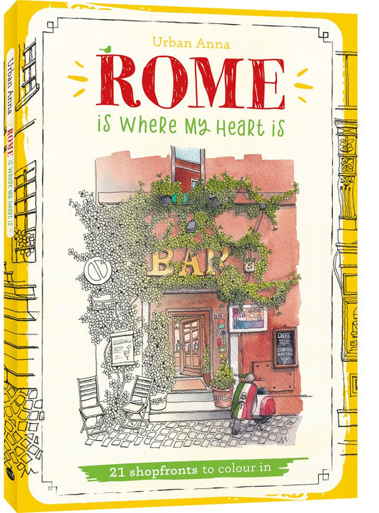 Bbnc uitgevers rome is where my heart is - urban anna