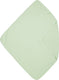 Meyco baby uni badcape - hydrofiel - soft green - 80x80cm