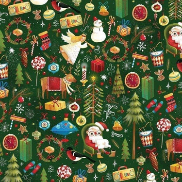 Rol inpakpapier kerst. 0,70x200 met