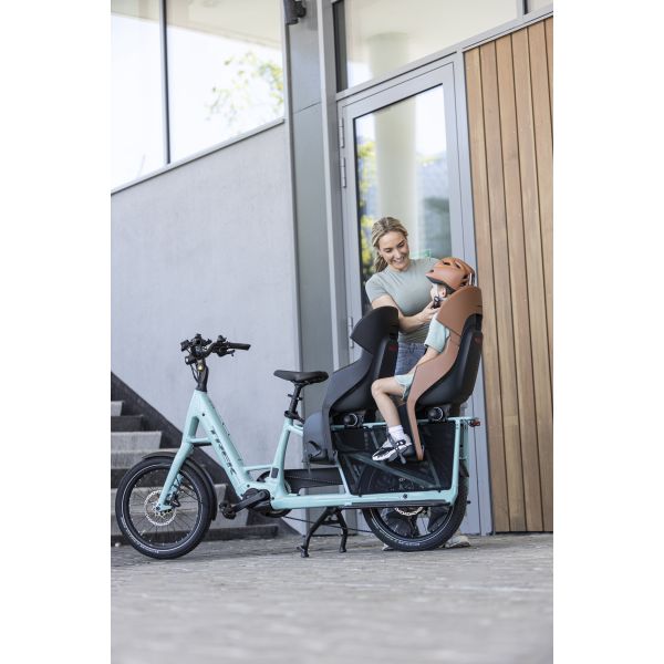 Load image into Gallery viewer, Bobike kinderzitje achter evolve maxi - framebevestiging - urban black
