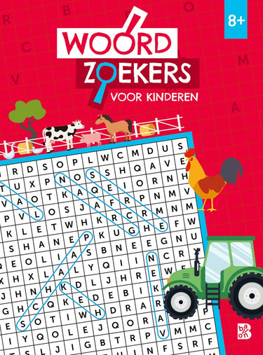Balloon woordzoekers - kinderen 8+ - woordzoeker junior