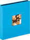 Walther ea-110-u fun - insteekalbum - formaat 31 x 33 cm - 400 foto's 10 x 15 cm - oceaanblauw