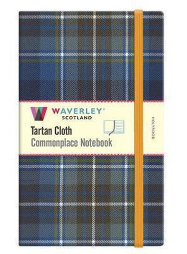 Waverley holyrood tartan large notebook: 21cm x 13cm