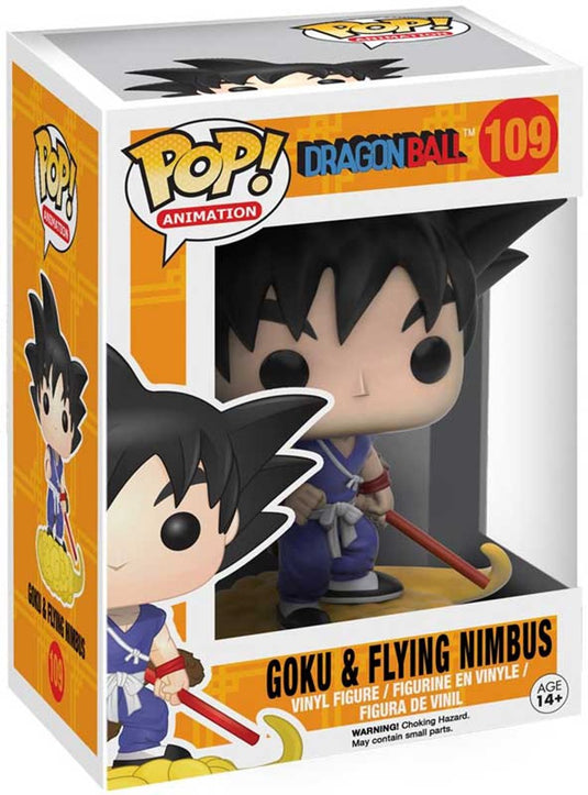 Funko pop animation: dragon ball - goku and flying nimbus pop