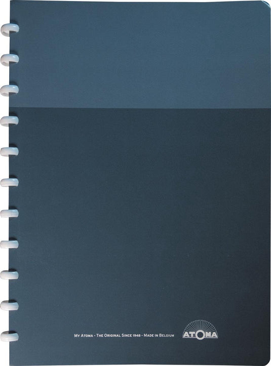 Atoma my creative schrift, ft a4, 144 bladzijden, geruit 5 mm, geassorteerde kleuren 10 stuks