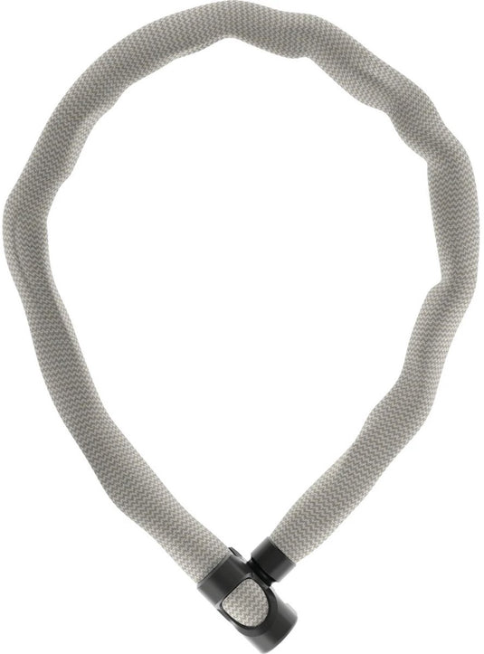 Abus fietsslot kettingslot - ivera chain 7210 color - security level 8 - beige - 85 cm - geschikt voor elektrische fietsen en stadsfietsen