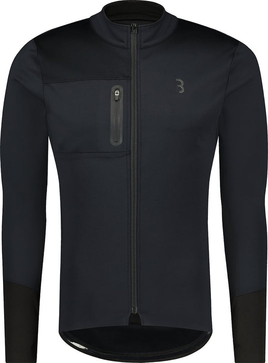 Bbb cycling coldguard fietsjack - winterjas - winddicht en waterafstotend - racefiets kleding - zwart - maat xl - bbw-456