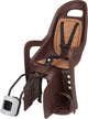 Polisport achterzitje Groovy frame bev. donker bruin Eco