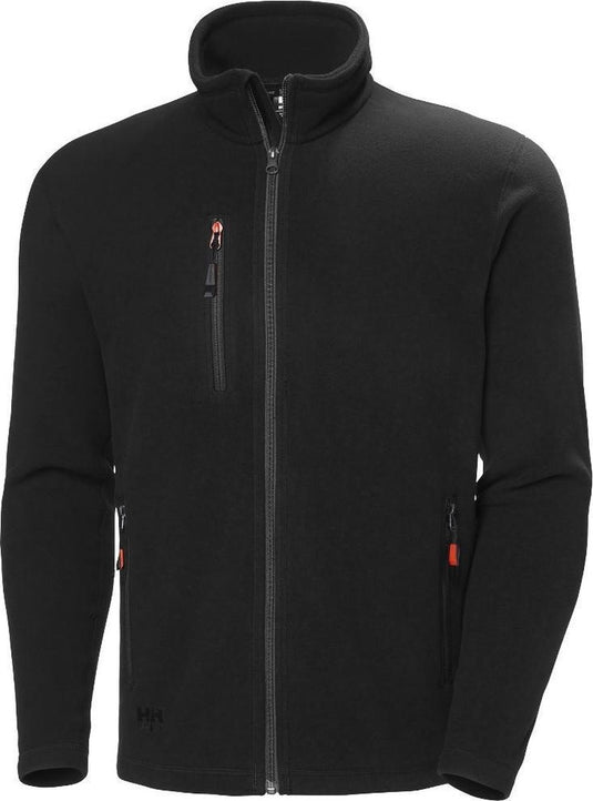 Helly hansen oxford light fleece jacket 72097 - mannen - zwart - l