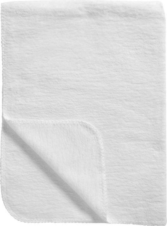 Meyco baby uni wiegdeken - geweven - white - 75x100cm - 1.0 tog