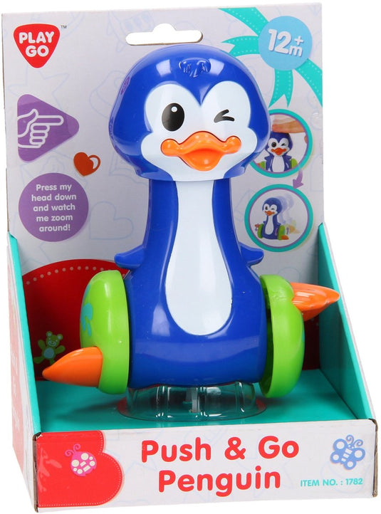 Playgo push go pinguïn