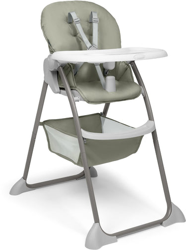 Hauck - sit n fold - compact opvouwbare kinderstoel - sage