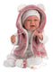 Llorens babypop mimi lachend met geluid en speen 42 cm
