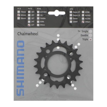 Shimano kettingblad acera fc-m391 chain ring shim.acera fc-m391 26t.64mm,t521