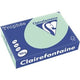 Gekleurd papier trophee clairfontaine 2635 160g m2 a4 pastelkleur groen