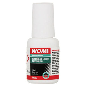 Womi secondelijm w232 – 10 g transparant – snelhechtend – precieze dosering – multimateriaal