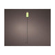 Lumineo solar kaars op steker groen plastic ã˜7xh117cm