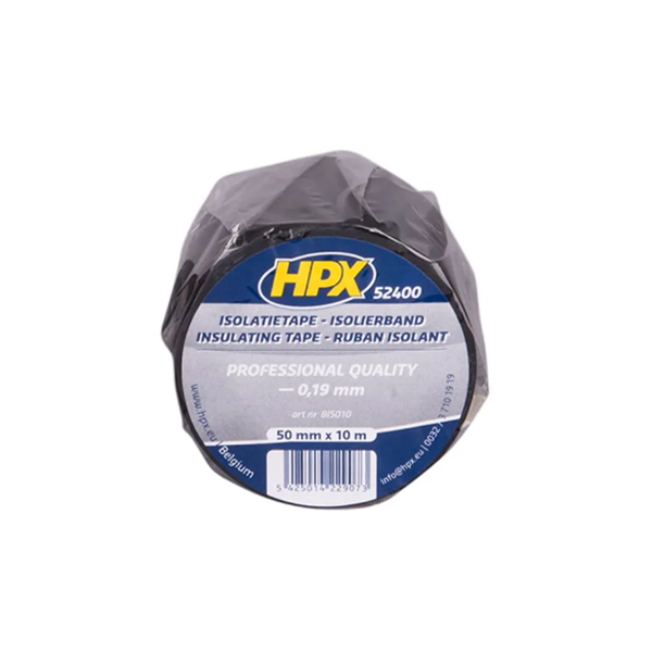 Load image into Gallery viewer, Hpx pvc isolatietape 50 mm x 10 meter - zwart
