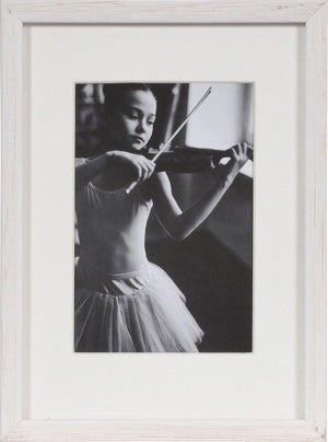 Henzo fotolijst - - viola - fotomaat 13x18 cm - wit