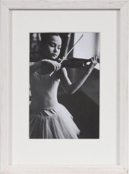 Henzo fotolijst - - viola - fotomaat 13x18 cm - wit