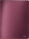Leitz showalbum style 40 tassen rood