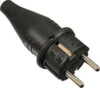 As-schwabe stekker schuko plug solid rubber
