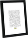 Deknudt frames fotolijst s41jl2 - zwart - hout - foto a4 : 21x29,7 cm