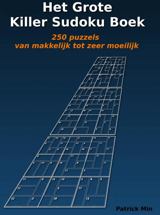Merkloos sans marque het grote killer sudoku boek