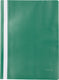 Pergamy snelhechtmap, ft a4, pp, pak van 5 stuks, groen