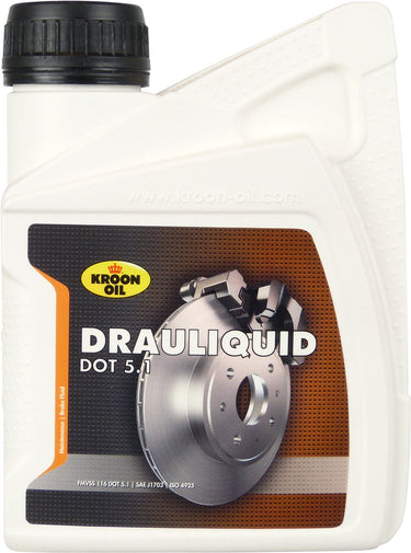 Kroon-oil remvloeistof drauliquid dot 5.1 500ml