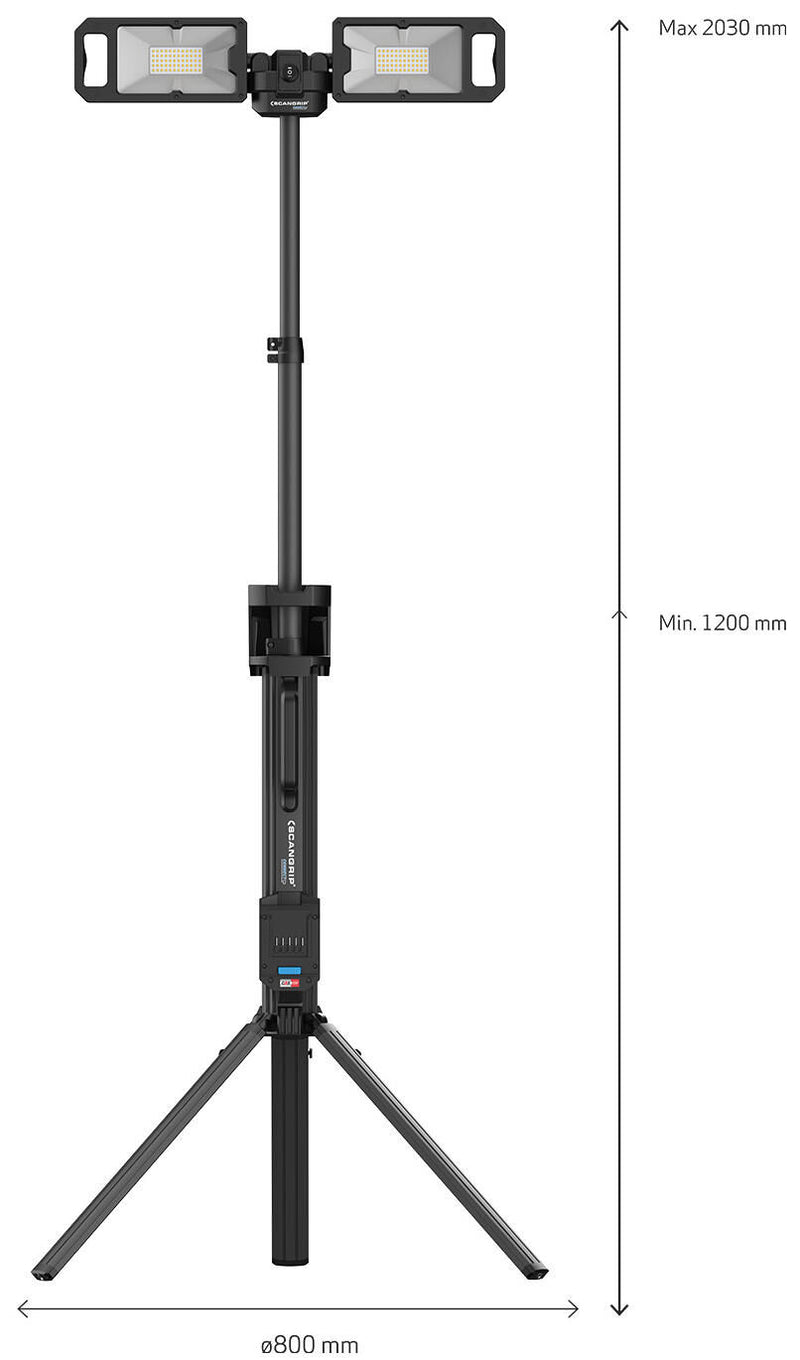 Load image into Gallery viewer, Scangrip tower 5 connect actie pakket lamp tower 5-set
