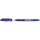 Rollerball pilot 0,4 mm blauw uitwisbaar gum