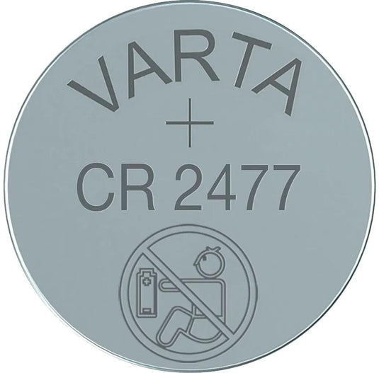 Varta batterie coin cell cr2477 lithium 3v 1 blister