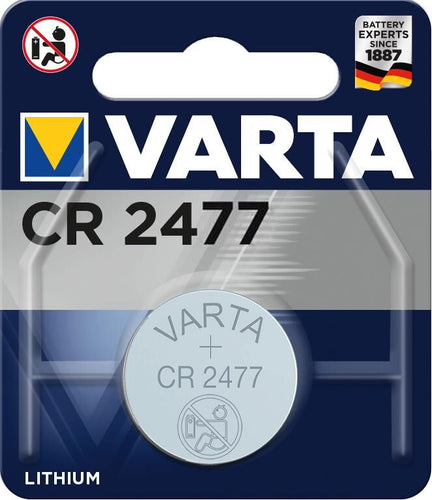 Varta batterij coin cell cr2477 lithium 3v 1 blister