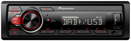 Pioneer autoradio mvh-130daban media tuner mvh-130daban