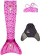 Kuaki zeemeerminstaart - set princess - xs - 8 jaar