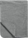 Meyco baby uni wiegdeken - geweven - grey - 75x100cm - 1.0 tog