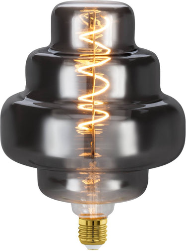 Eglo led lamp - e27 - ø 20 cm - rookglas - 2000k - dimbaar