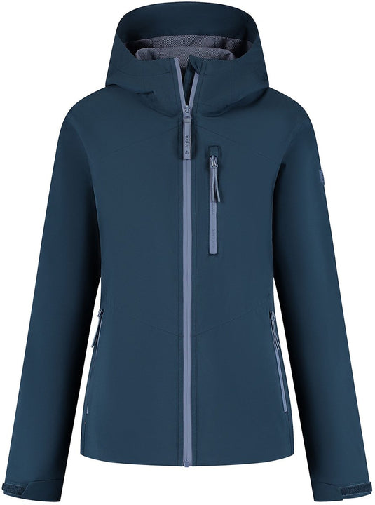 Kjelvik outdoorjas rena donkerblauw