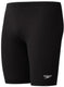 Speedo endurance+ logo jammer heren - strakke zwembroek heren - chloorbestendige zwembroek mannen - kleurvaste sportzwembroek heren - zwart wit - s