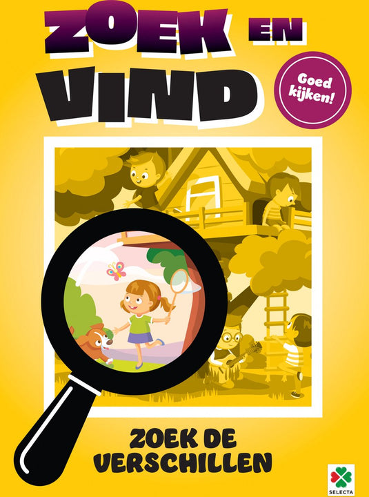 Selecta zoek en vind: zoek de verschillen - doeboek