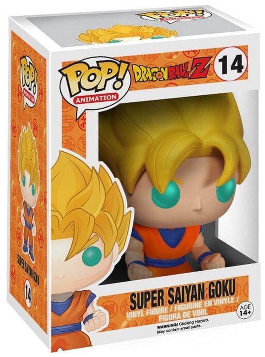 Funko pop animation: dragon ball z - super saiyan goku pop