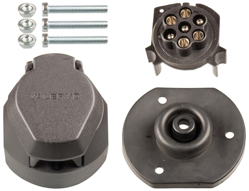 Load image into Gallery viewer, Valeryd steckdose 7-pin socket outlet plastic
