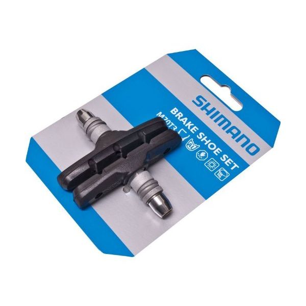 Load image into Gallery viewer, Shimano set remblokken M70T3 V-brake Deore Y8BM9810A
