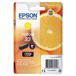 Inktcartrdige epson c13t33444012 geel