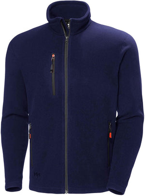 Helly hansen oxford fleece jacket 72026 - mannen - marine blauw - xxl