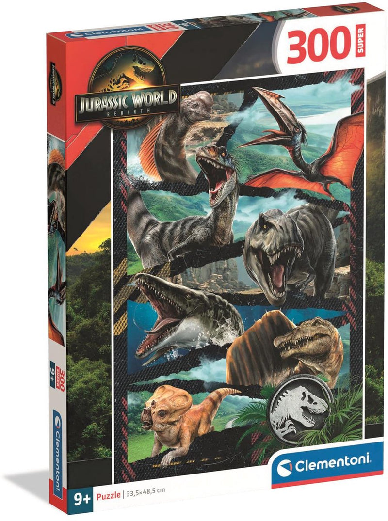 Load image into Gallery viewer, Clementoni puzzel super jurassic world, 300st.
